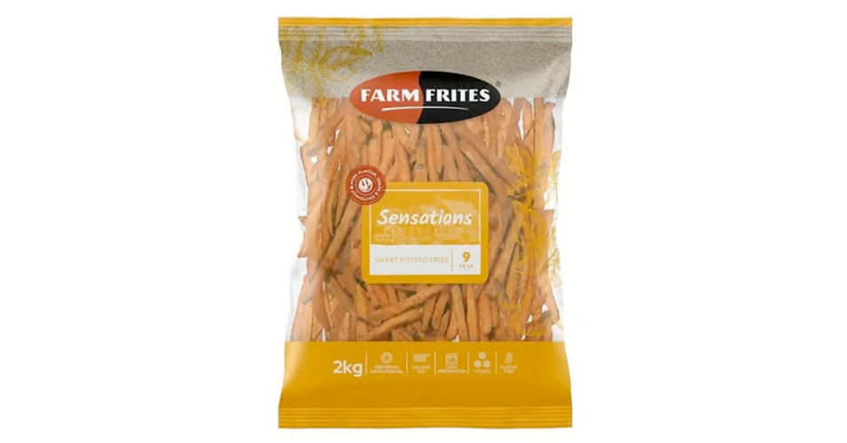 Édesburgonya hasáb 2 kg