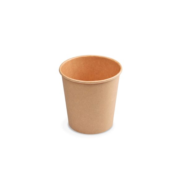 Barna kávés papírpohár 100 ml